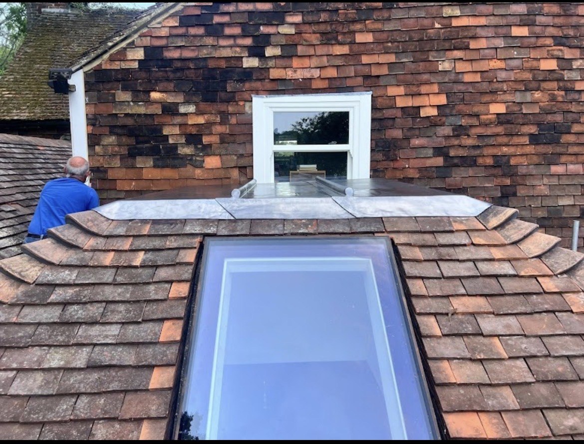 RW Roofing project — roof tiling and roofing work