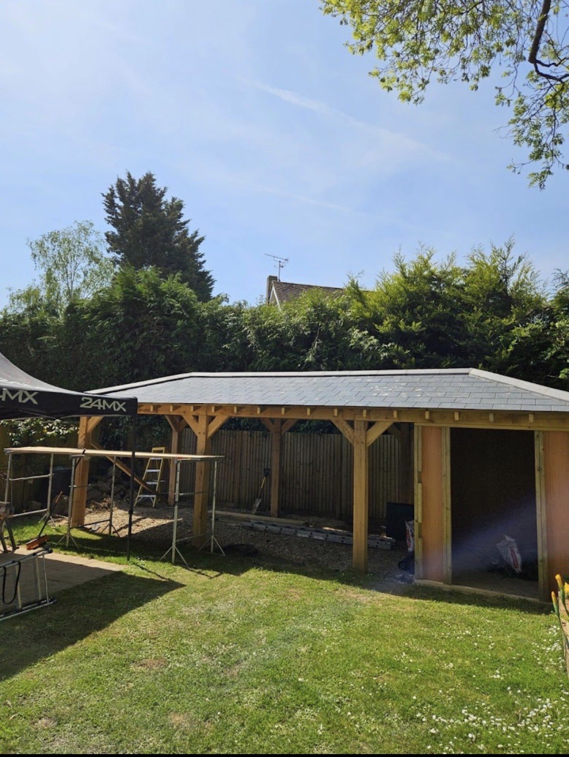 RW Roofing project — roof tiling and roofing work