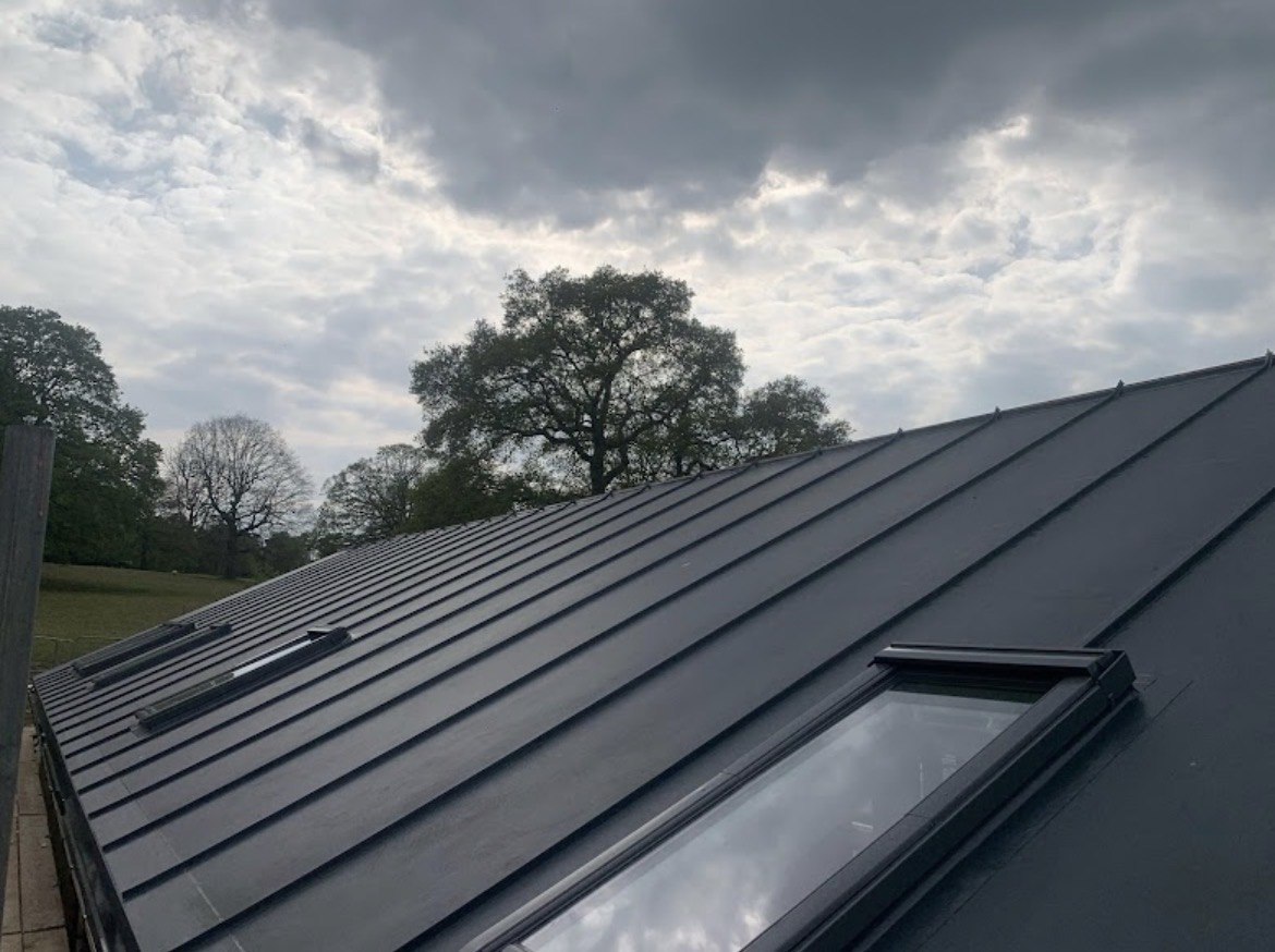 RW Roofing project — flat roofing and roof windows